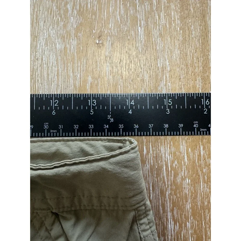 REI Co-op Sahara Convertible Pants Youth Boys Large 14-16 Zip Off Cargo Khaki